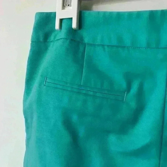 Vintage Rafaella Green Capris Preppy Prep Coastal Grandma Pants Small - Picture 8 of 8